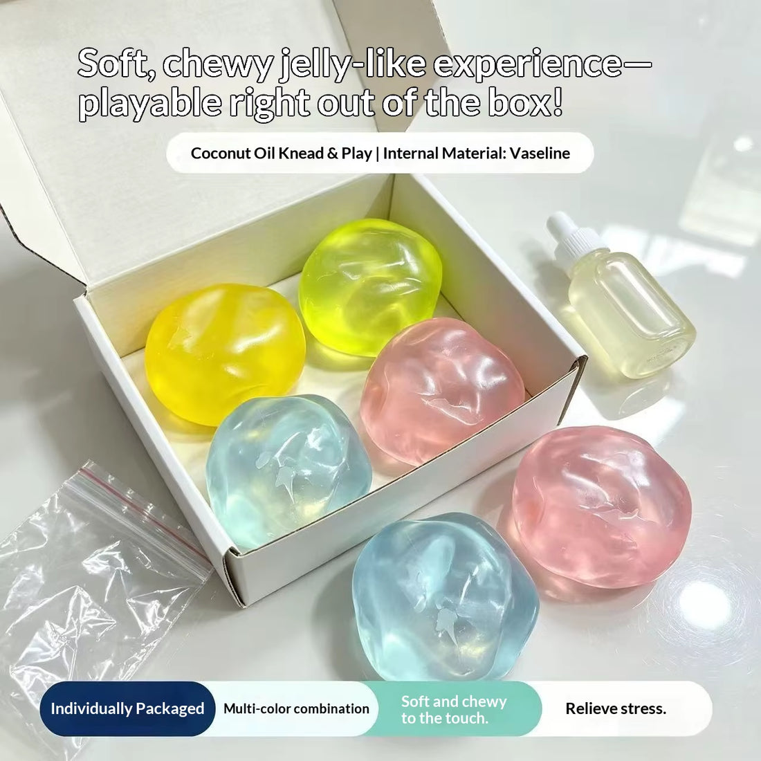 Viral Vaseline Coconut Squishy Toy – photo 4