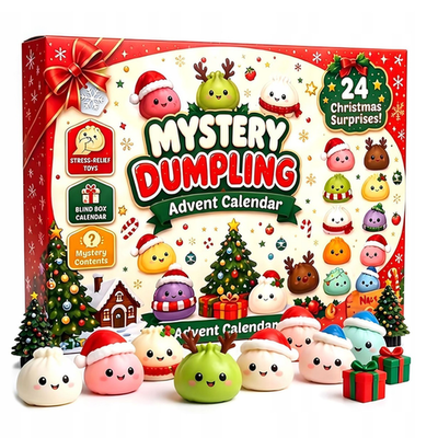 Dumpling Advent Calendar Squishy