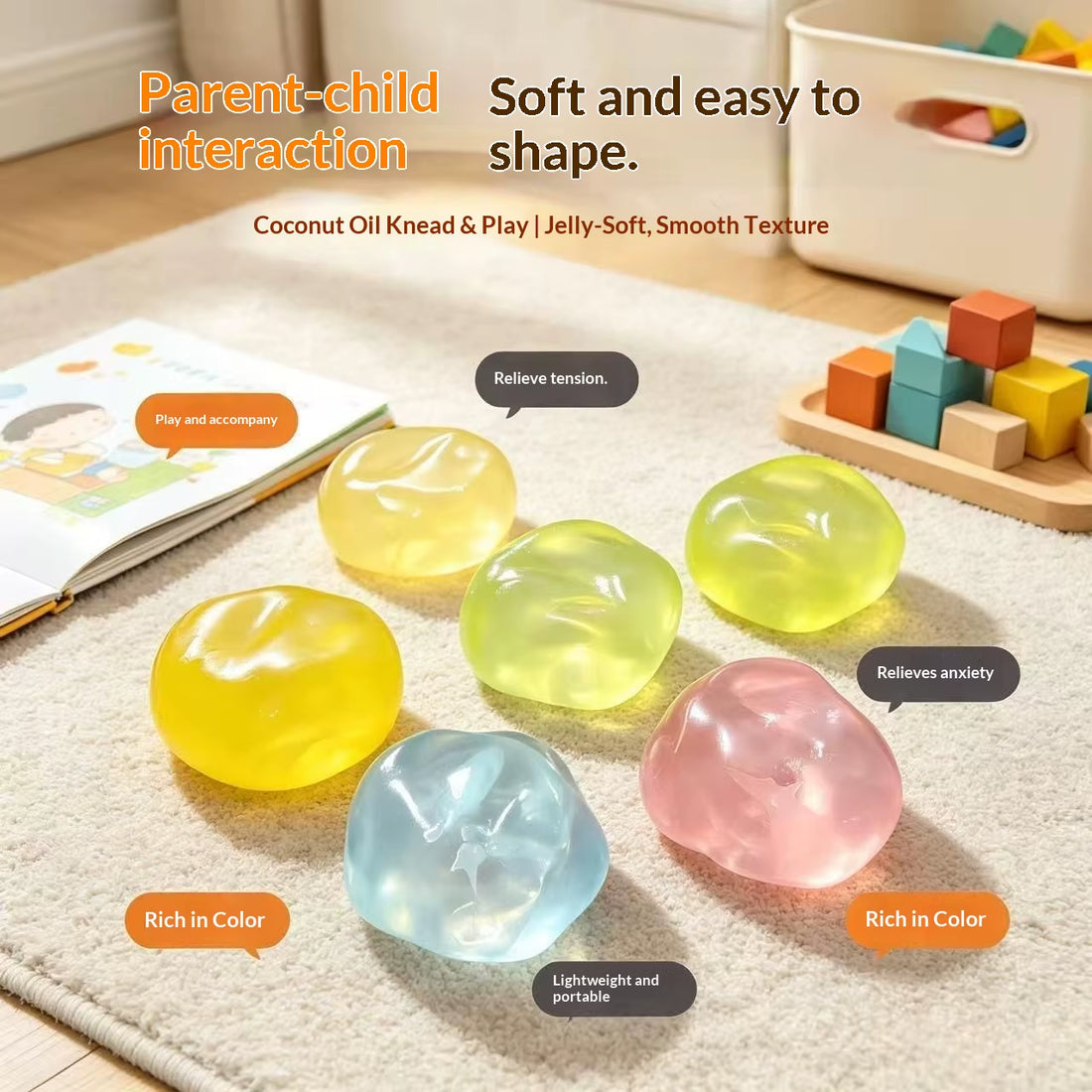 Viral Vaseline Coconut Squishy Toy – photo 2