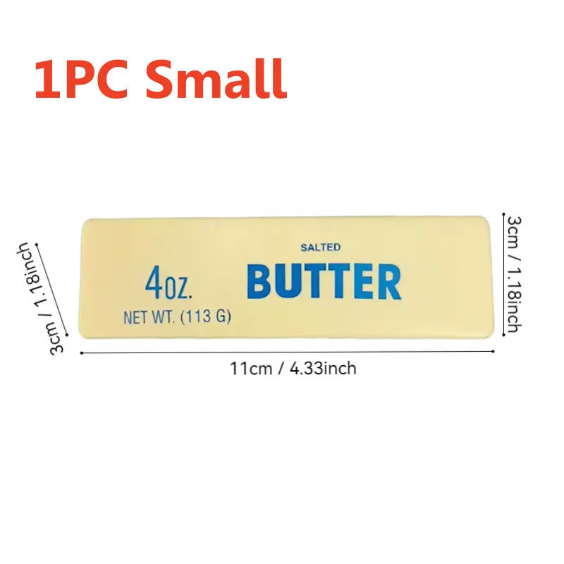 5/1PCS Squeeze Me, I'm a Butter Stick! The Cheesiest Stress Buster for Your Anxiety and Prank Needs!
