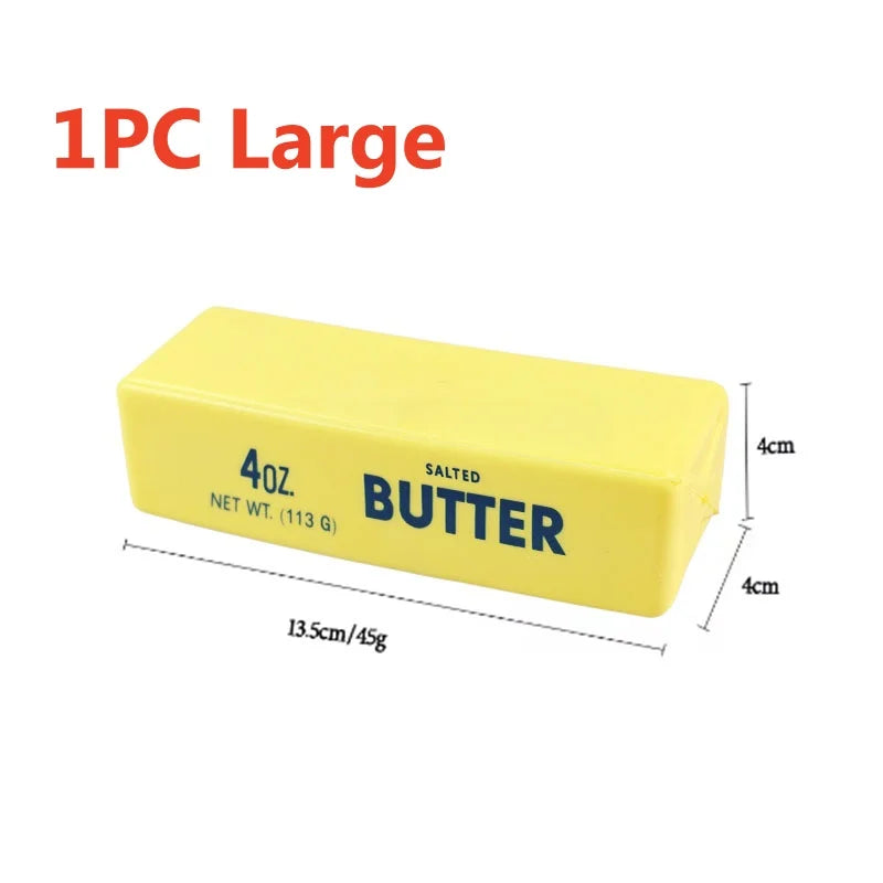 5/1PCS Squeeze Me, I'm a Butter Stick! The Cheesiest Stress Buster for Your Anxiety and Prank Needs!