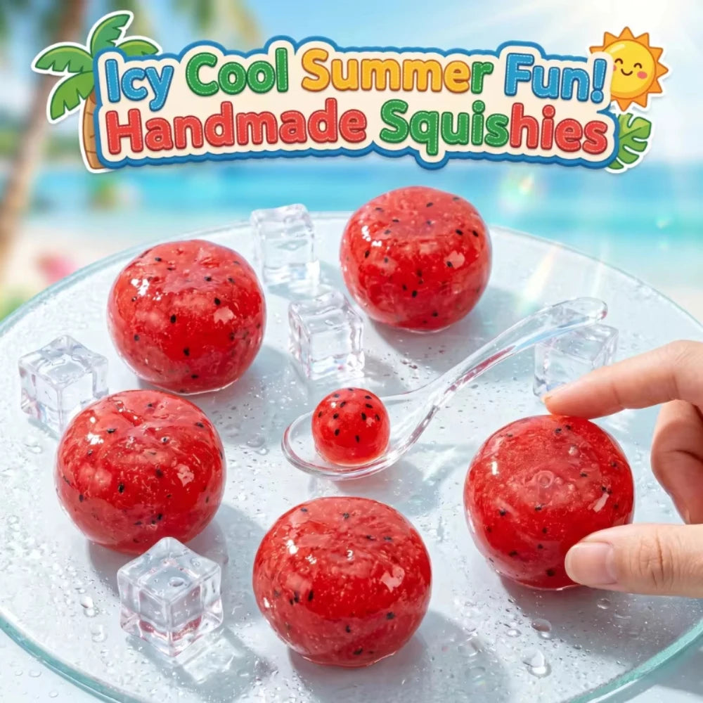 Watermelon Squishy Stress Toy – photo 3