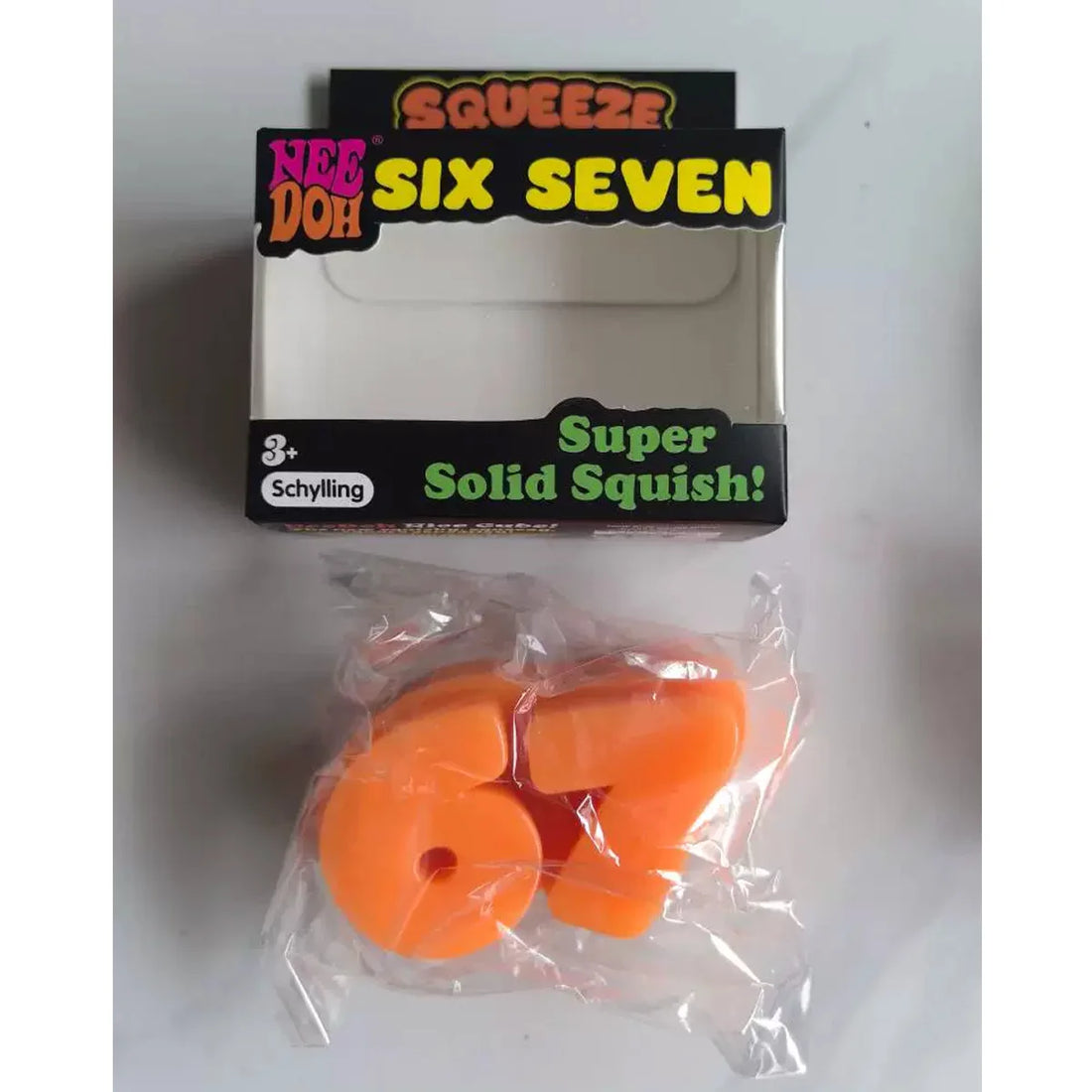67 Squishy Toy – Stress Relief – style Orange