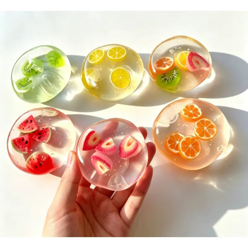 Moldable Scented Fruit Jelly Squishy – photo 1